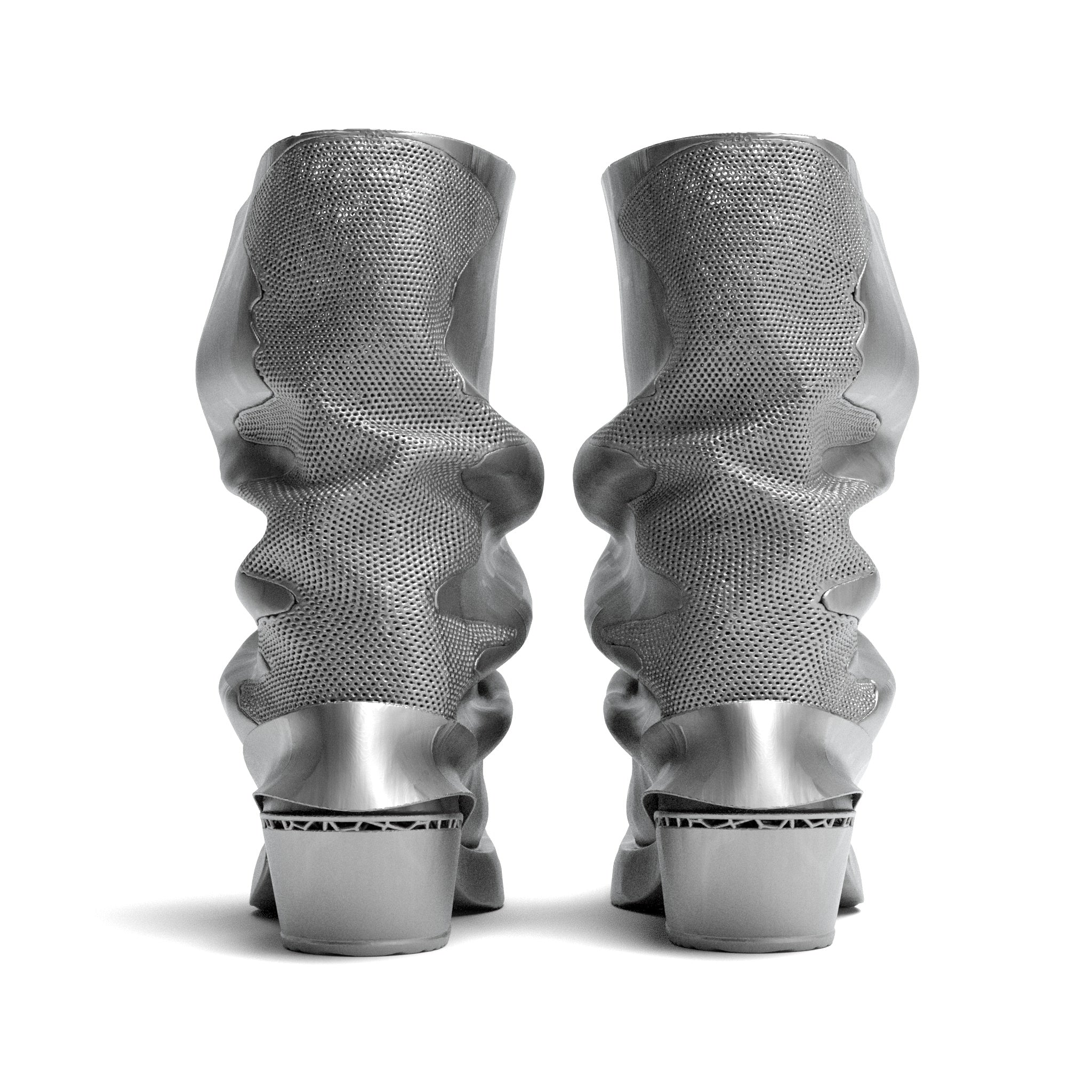 SCRY Fold Boots "Mithril"