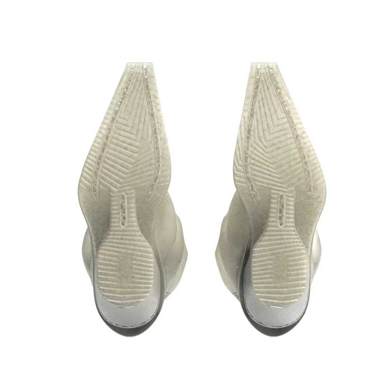 SCRY Fold Boots "Mist-Silver"