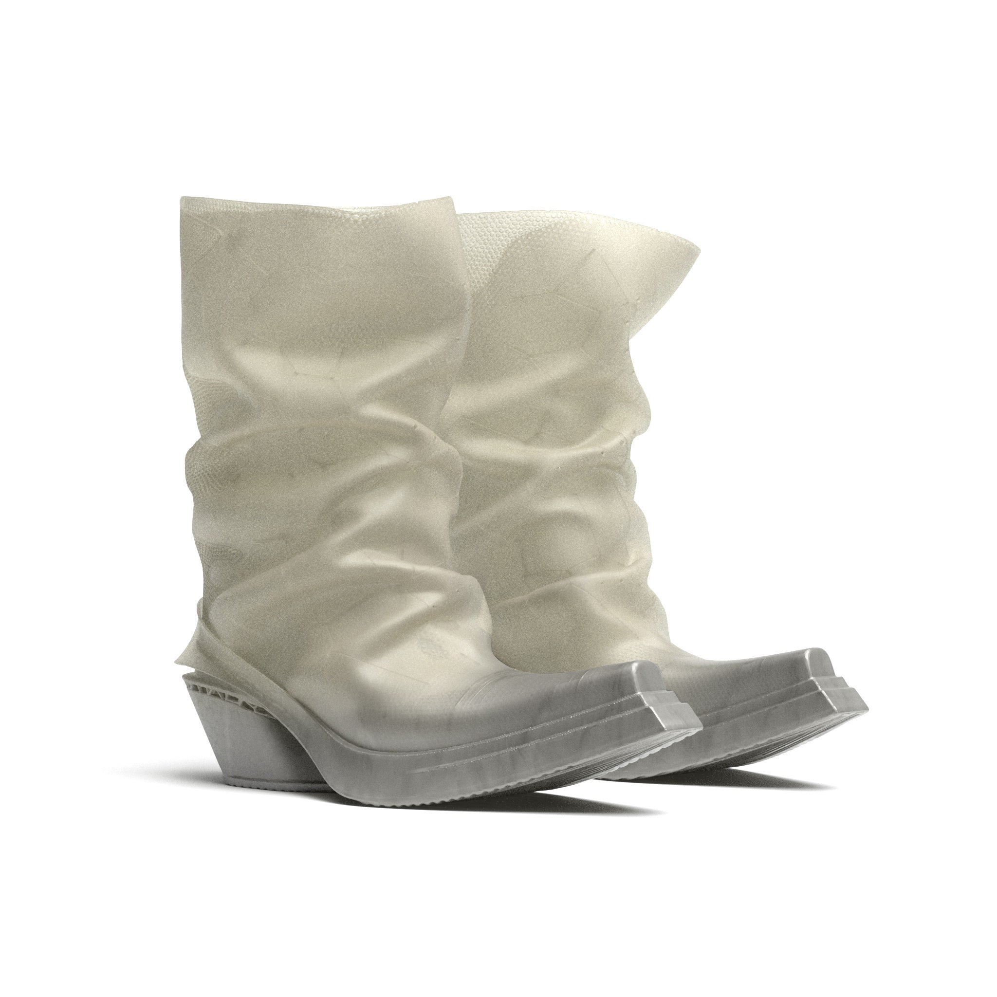 SCRY Fold Boots "Mist-Silver"